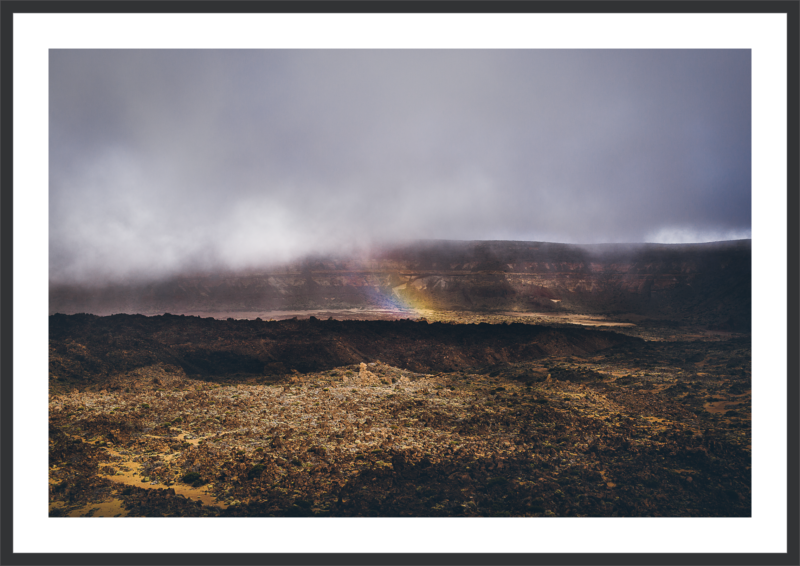 ELIKA HUNT. Vulkaani kraater, Tenerife, 2014