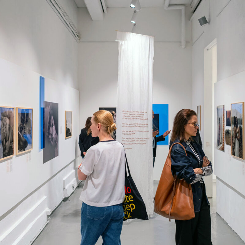 Jõulutuur koos glögiga Angelika Kollini näitusel „Tundlik pinnas”, laupäev 20.12 kl. 14.00